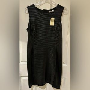 NWT MAX STUDIO FAUX LEATHER DRESS